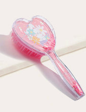 Heart Rattle Glitter Hairbrush