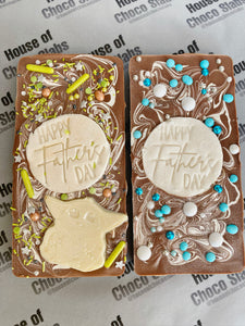 Father’s Day chocolate slab gift